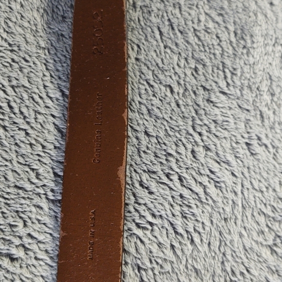 Lejon Genuine Leather Snakeskin Belt Sz 38 - Picture 8 of 12